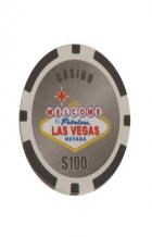 25 piece 115 grams las vegas chips black book cover