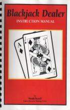 blackjack dealer instruction manual book cover