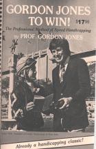 gordon jones to win pro method of speed handicapping book cover