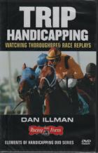 trip handicapping watching thoroughbred replays dvd book cover